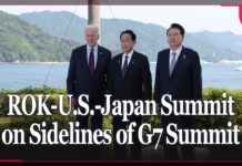 ROK-U.S.-Japan Summit on Sidelines of G7 Summit, 24 May 2023