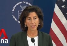 US Commerce Secretary Gina Raimondo Stresses Need for Predictable Regulations in China, 30 August 2023