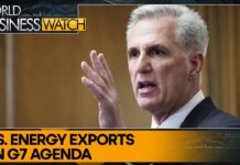 US: Speaker McCarthy Pushes US Gas Exports in G-7 Talks, 28 August 2023