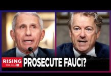 Anthony Fauci Referred for Criminal Prosecution by Rand Paul Over Alleged Gain-of-Function Lies, 9 August 2023