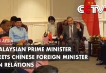 Malaysian Prime Minister Meets Chinese Foreign Minister on Relations, 11 August 2023