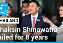 Thailand’s Former PM Thaksin Shinawatra Jailed for Eight Years Upon Return from Exile, 21 August 2023