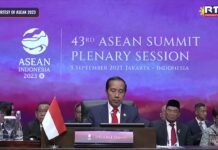 Indonesian President Joko Widodo Opens the 43rd ASEAN Summit Plenary Session, 5 September 2023