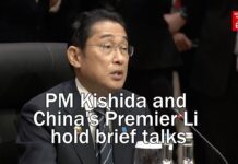 Japan’s PM Kishida and China’s Premier Li Meet Briefly Ahead of ASEAN Meeting, 6 September 2023