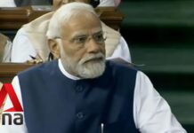 India’s Modi Responds to No-confidence Motion in Parliament, 10 August 2023