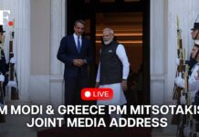 India’s PM Narendra Modi and Greece’s PM Kyriakos Mitsotakis Address the Media, 25 August 2023