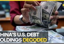 China Reduces US Debt Exposure for the Third Month, 17 August 2023