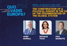 Closing Session: The Construction of a Political Europe in the Face of the Global Fragmentation, 25 August 2023
