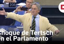 Censura en el Parlamento Europeo a Herman Tertsch, 14 septiembre 2023