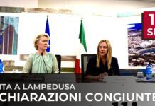Press Conference in Lampedusa by President Meloni – President von der Leyen, 17 septiembre 2023