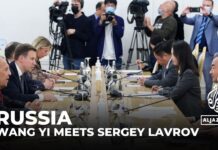 China’s Wang Yi Meets with Russia’s Sergey Lavrov in Moscow, 18 September 2023