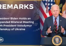 President Biden Holds an Expanded Bilateral Meeting with President Volodymyr Zelenskyy of Ukraine, 21 September 2023