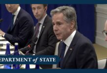 Secretary Blinken Meets with Yemeni Presidential Leadership Council President Rashad al-Alimi, 18 September 2023