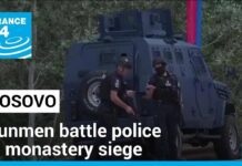 Serb Gunmen Battle Police in Kosovo Monastery Siege, Four Dead, 25 September 2023