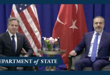 Secretary Blinken Meets with Turkish Foreign Minister Hakan Fidan, 22 September 2023