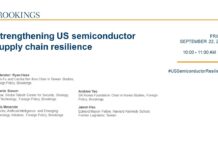 Strengthening US Semiconductor Supply Chain Resilience, 22 September 2023