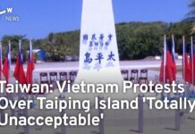 Taiwan Decries ‘Totally Unacceptable’ Vietnam Protests Over Taiping Island, 30 August 2023