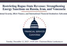 Restricting Rogue-State Revenue: Strengthening Energy Sanctions on Russia, Iran, and Venezuela, 12 December 2023