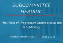 The Risks of Progressive Ideologies in the U.S. Military, 11 January 2024