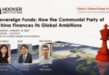 Sovereign Funds: How The Communist Party of China Finances Its Global Ambitions, 14 February 2024