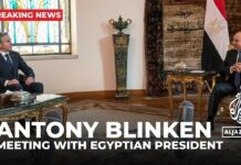 White House says US Secretary of State Antony Blinken will travel to Israel again on Monday, 15 October 2023