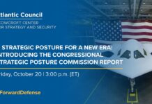 A strategic posture for a new era: Introducing the Congressional Strategic Posture Commission report, 20 October 2023