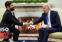 Biden hosts Chilean President Gabriel Boric Font at the White House, 2 November 2023