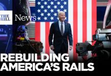 Biden announces $16 BILLION to rebuild America’s railways, 6 November 2023