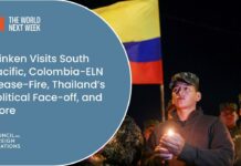 Blinken Visits South Pacific, 8 November 2023