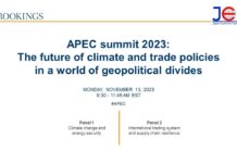 APEC summit 2023: The future of climate and trade policies in a world of geopolitical divides, 13 November 2023