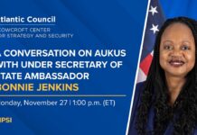 A conversation on AUKUS with Under Secretary of State Ambassador Bonnie Jenkins, 27 November 2023