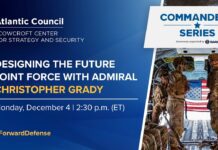 Designing the future joint force with Admiral Christopher Grady, 4 December 2023