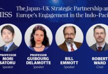 The Japan-UK Strategic Partnership and Europe’s Engagement in the Indo-Pacific, 4 October 2023