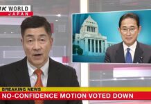 No-confidence motion voted downーNHK, 14 December 2023