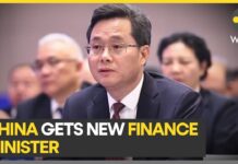 China gets new Finance Minister, Lao Fo’an party Chief of Finance Ministry, 29 September 2023