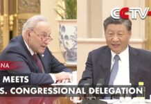 Xi Meets U.S. Congressional Delegation, 9 October 2023