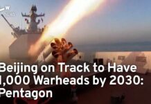 Beijing on Track to Have 1,000 Nuclear Warheads by 2030: Pentagon, 20 October 2023