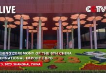 Opening ceremony of the 6th China International Import Expo, 5 November 2023