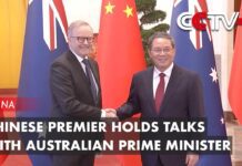 Chinese Premier Holds Talks with Australian Prime Minister, 7 November 2023