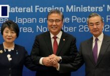 China, Japan and South Korea hold rare meeting, 27 November 2023