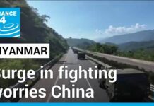 Chinese navy ships visit Myanmar amid heightened security tensions, 28 November 2023