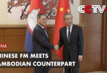 Chinese FM Meets Cambodian Counterpart, 8 December 2024