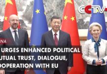 Xi Urges Enhanced Political Mutual Trust, Dialogue, Cooperation with EU, 7 December 2023