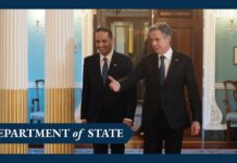 Secretary Blinken meets with Qatari Prime Minister Mohammed bin Abdulrahman Al Thani, 29 January 2024