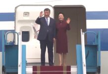 Chinese President Xi Jinping arrives in Hanoi to start a two-day state visit, 12 December 2023