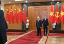 Xi holds meeting with Vietnam’s Communist leader Nguyen Phu Trong, 12 December 2023