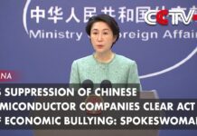 US Suppression of Chinese Semiconductor Companies Clear Act of Economic Bullying: Spokeswoman, 8 January 2024