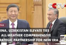 China, Uzbekistan Elevate Ties to All-Weather Comprehensive Strategic Partnership for New Era, 25 January 2024