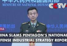 China Slams Pentagon’s National Defense Industrial Strategy Report, 26 January 2024