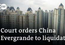 Hong Kong court orders Chinese property developer Evergrande to liquidate, 29 January 2024